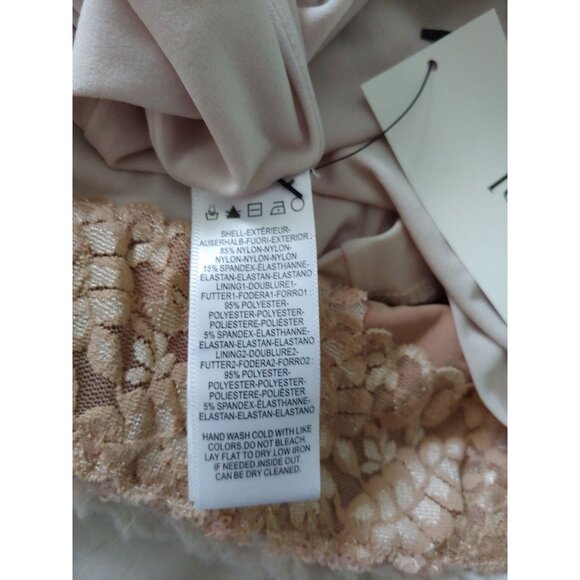 Dress The Population Glamorous Claire Sequin Strapless Feminine Shimmer S Midi - Picture 16 of 16